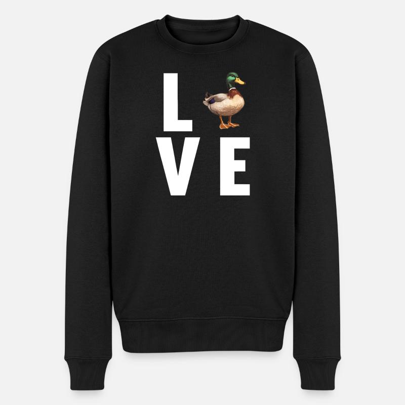 Canards Canard - Pull Premium bio Homme - noir