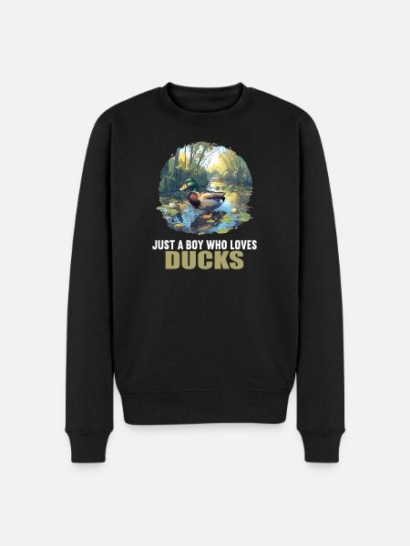 Canards Canard - Pull Premium bio Homme - noir