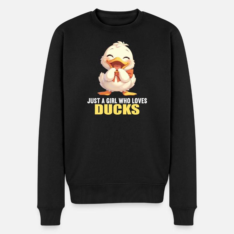 Canards Canard - Pull Premium bio Homme - noir