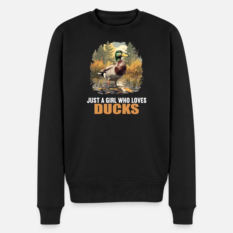 Canards Canard - Pull Premium bio Homme - noir