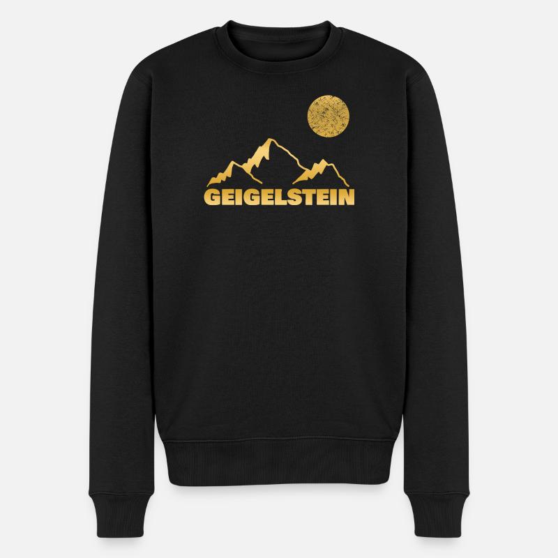 Geigelstein - Pull Premium bio Homme - noir