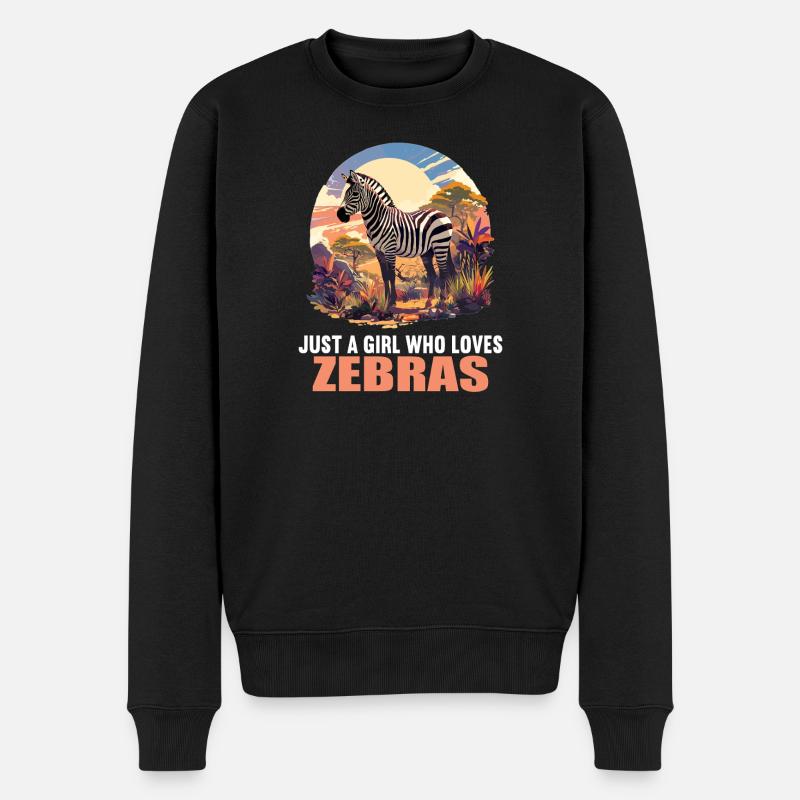Zèbres Zèbre - Pull Premium bio Homme - noir