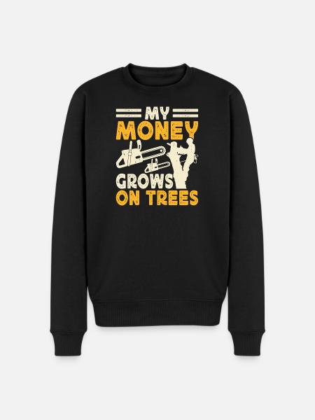 Funny Woodworker Woodworker Gift - Men's Premium Organic Jumper - black