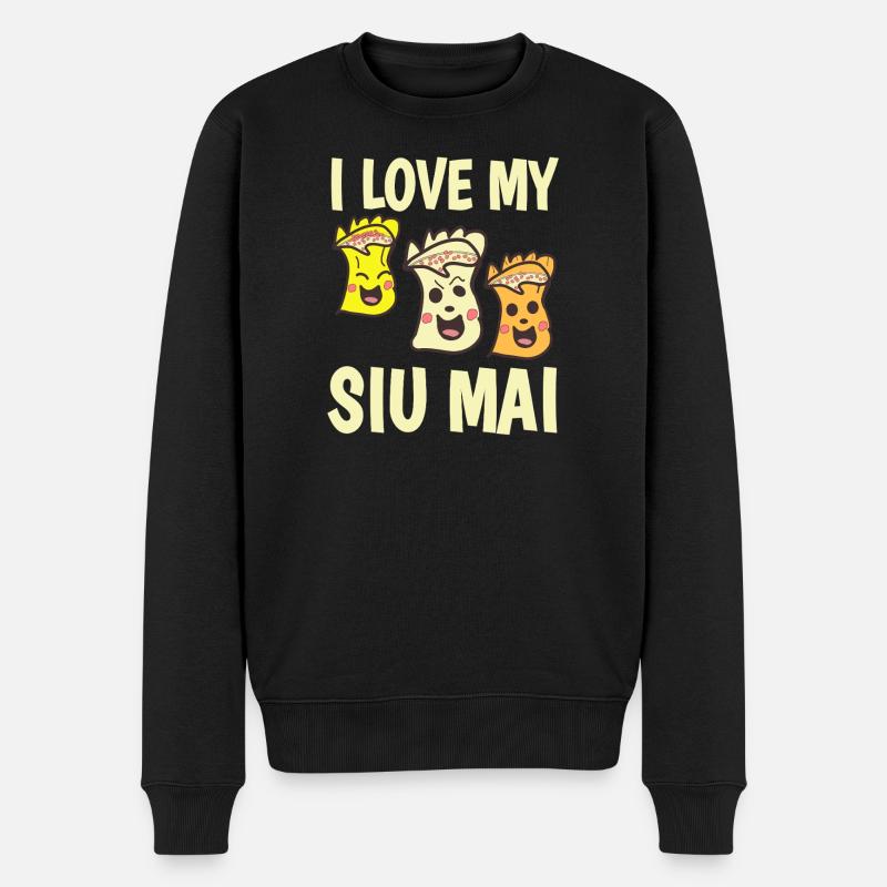 J’adore siu mai - Pull Premium bio Homme - noir