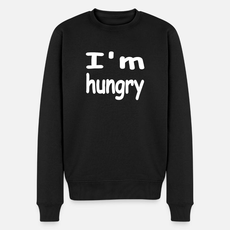 faim - Pull Premium bio Homme - noir