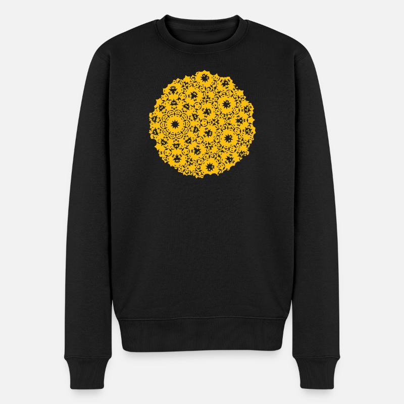 Motif de lune - Pull Premium bio Homme - noir