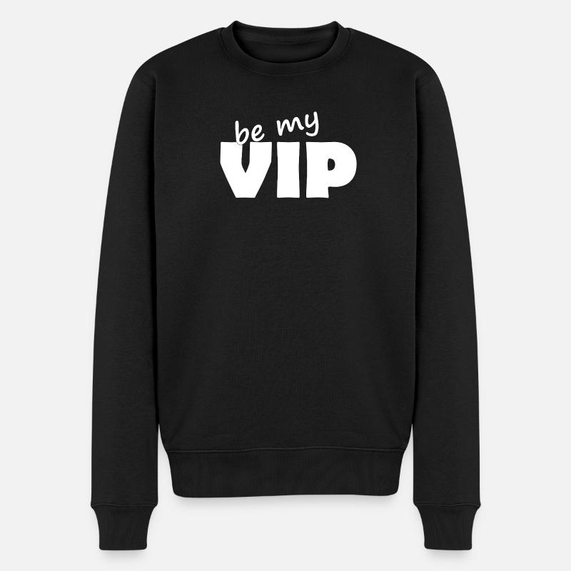 SOYEZ MON VIP - Pull Premium bio Homme - noir