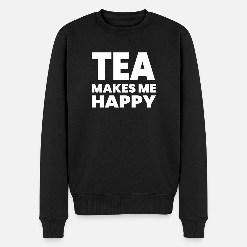 Thé - Pull Premium bio Homme - noir