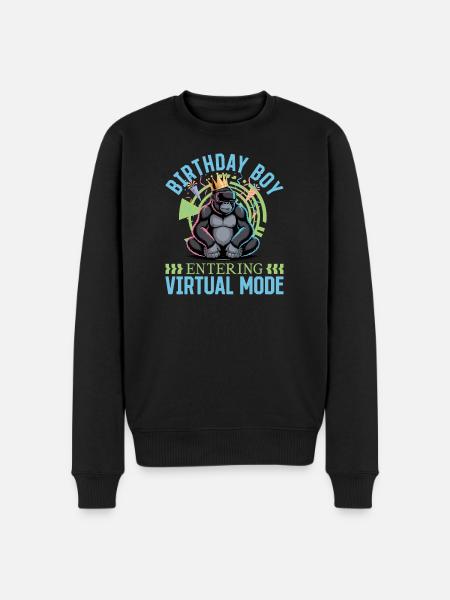 Anniversaire Gamer VR - Pull Premium bio Homme - noir