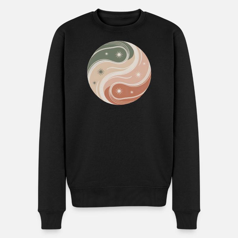 Boho Spirit – Innere Balance - Pull Premium bio Homme - noir