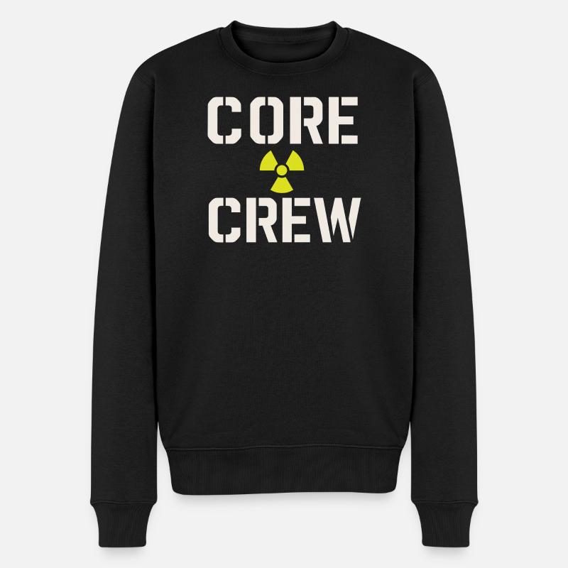 Fier - Pull Premium bio Homme - noir