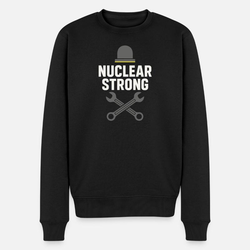 Fier - Pull Premium bio Homme - noir