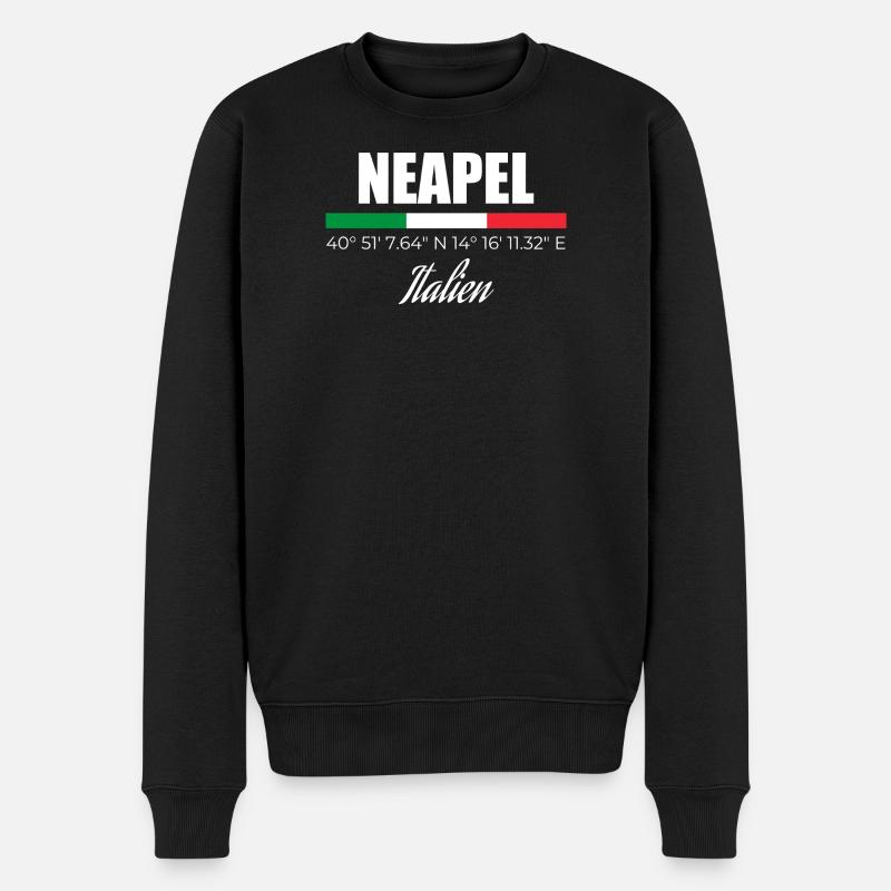 Naples - Pull Premium bio Homme - noir