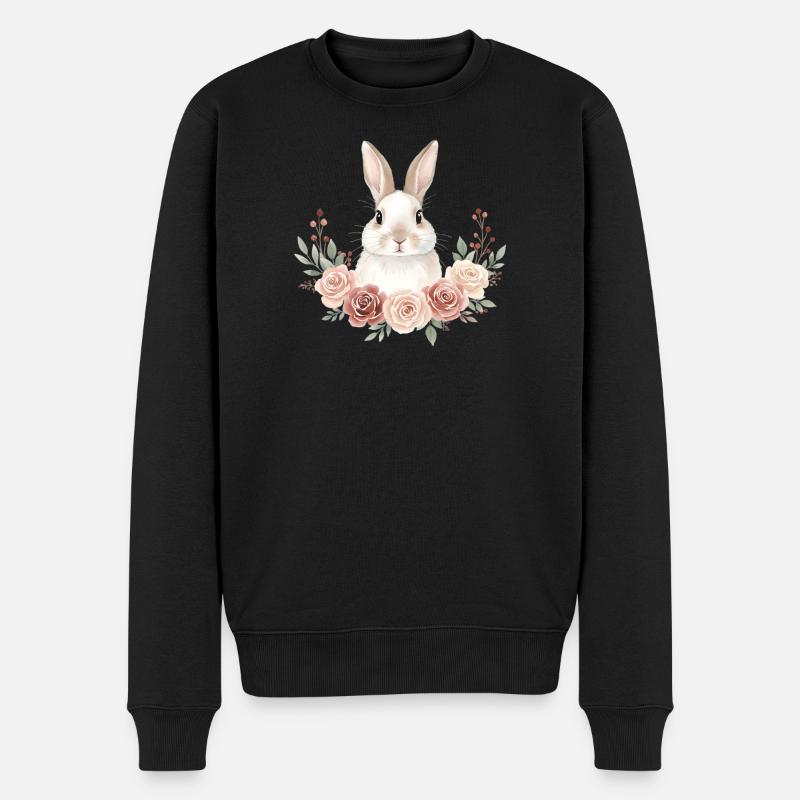 Lapin - Pull Premium bio Homme - noir