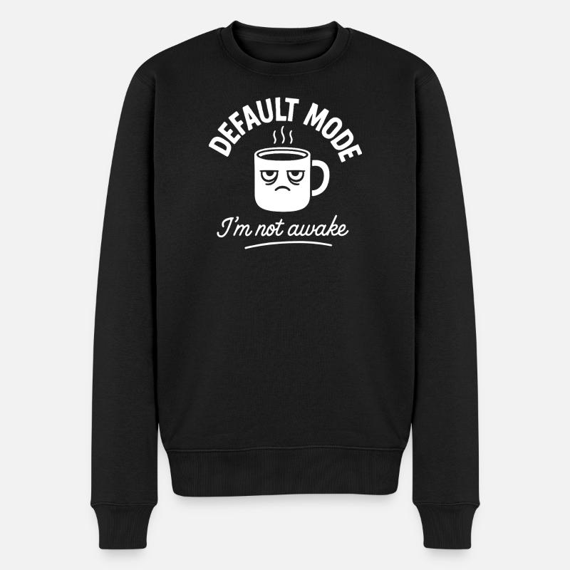 Morgenmuffel-Modus - Pull Premium bio Homme - noir