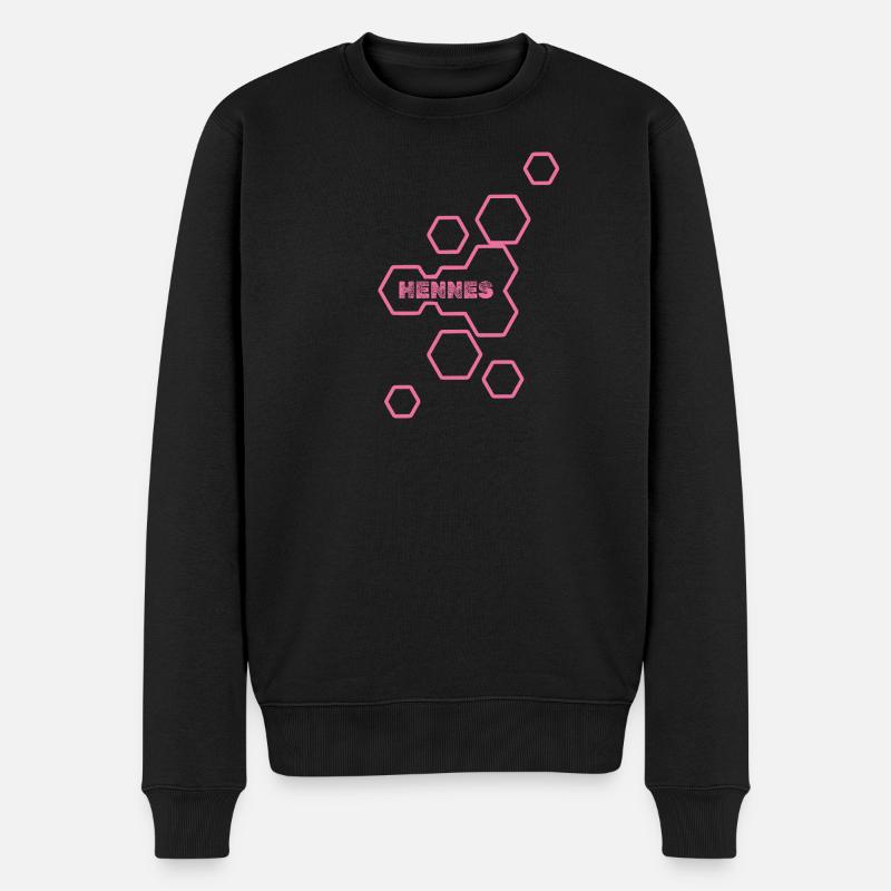 Hennes - Männer Premium Bio Pullover - Schwarz