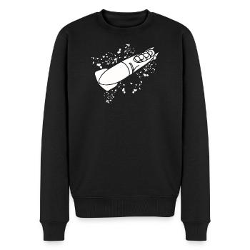 Bobsleigh Bobsleigh Bobsleigh à quatre - Pull Premium bio Homme - noir - Devant - Nico (187cm)
