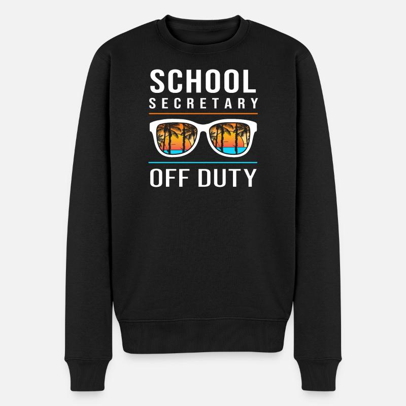 Secrétaire d’école Secrétaire d’école - Pull Premium bio Homme - noir