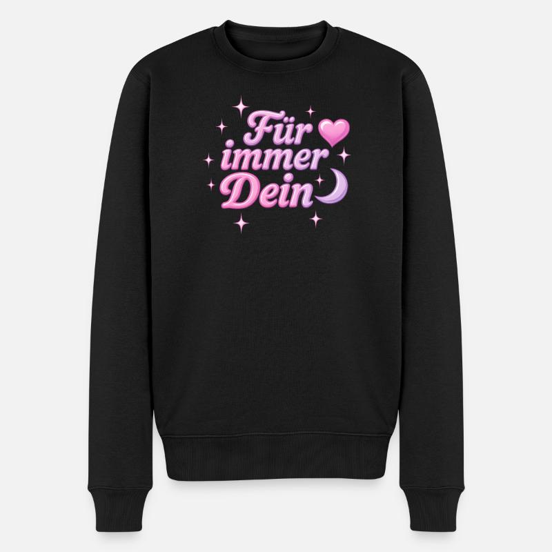 À vous pour toujours / Y2K Design - Pull Premium bio Homme - noir