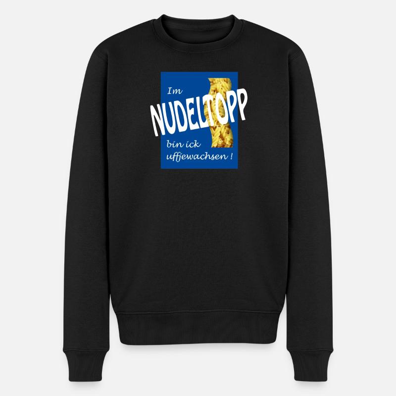 ROBINET DE NOUILLES - Pull Premium bio Homme - noir