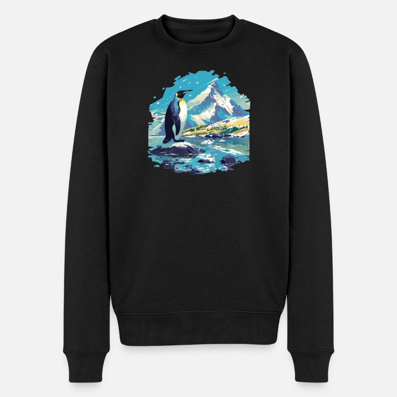 Pingouins Pingouin - Pull Premium bio Homme - noir