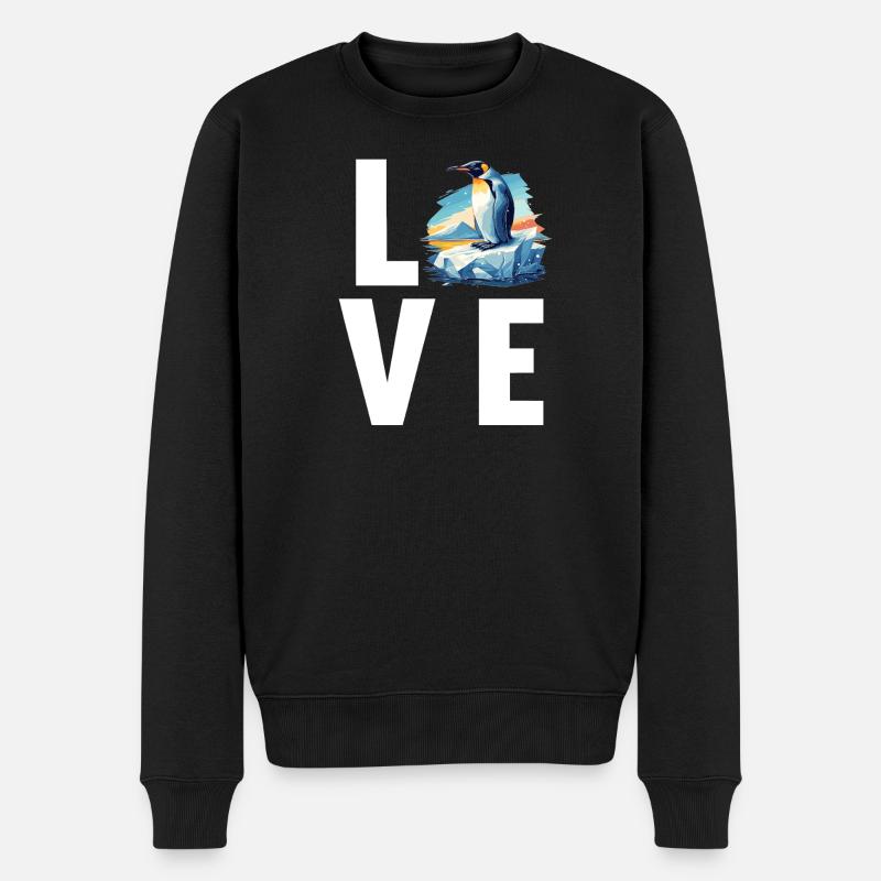 Pingouins Pingouin - Pull Premium bio Homme - noir