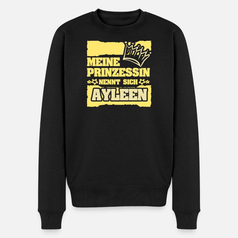 Cadeau pour Ayleen - Pull Premium bio Homme - noir