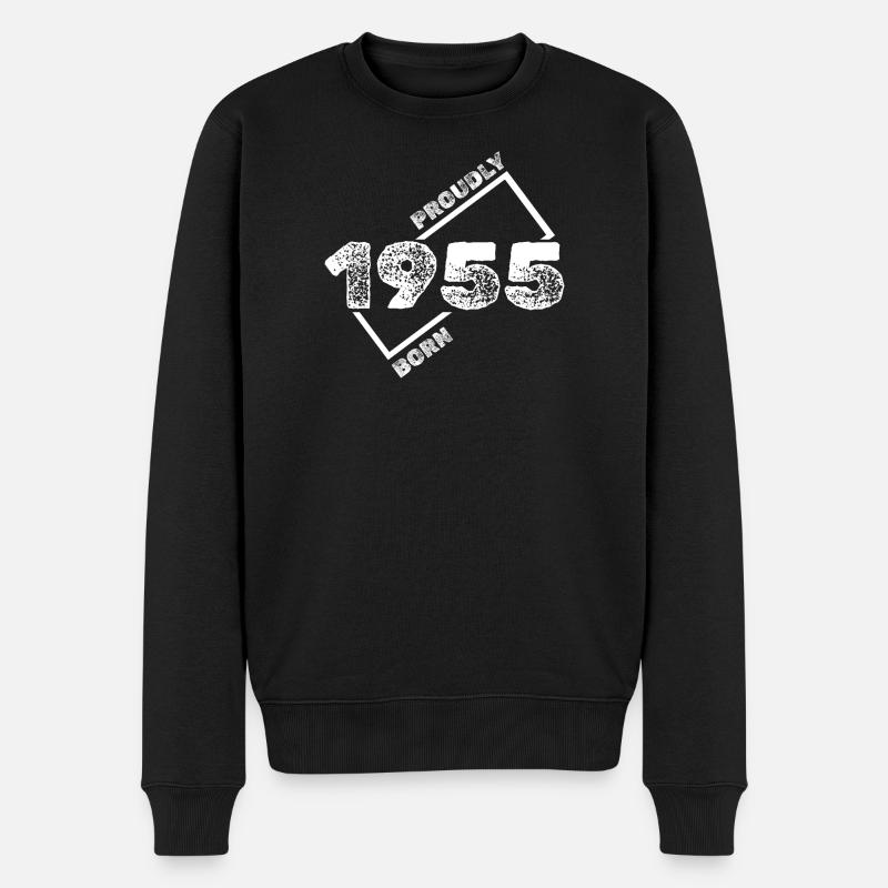 1955 - Pull Premium bio Homme - noir