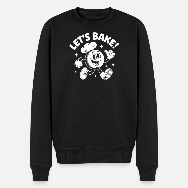 Backspaß Küchenchef Cookie - Männer Premium Bio Pullover - Schwarz