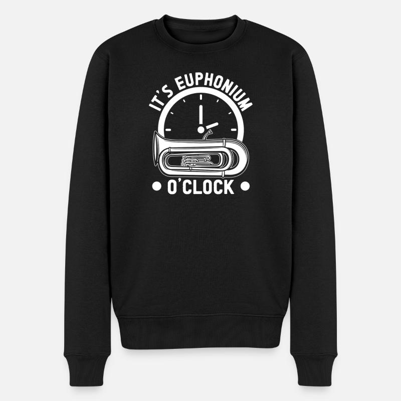 Baryton It’s O ́Clock Euphonium - Pull Premium bio Homme - noir