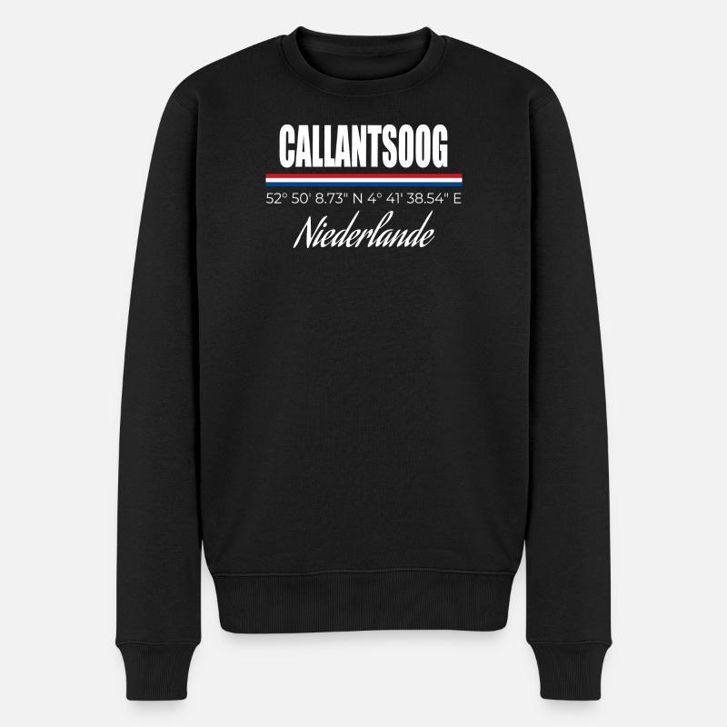 Callantsoog - Pull Premium bio Homme - noir