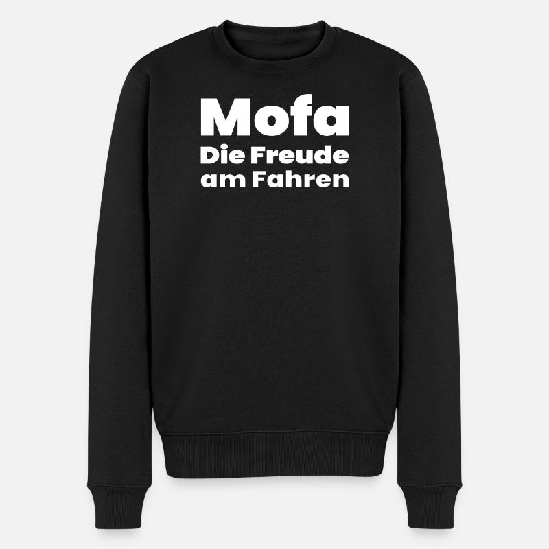 Mobylette - Pull Premium bio Homme - noir