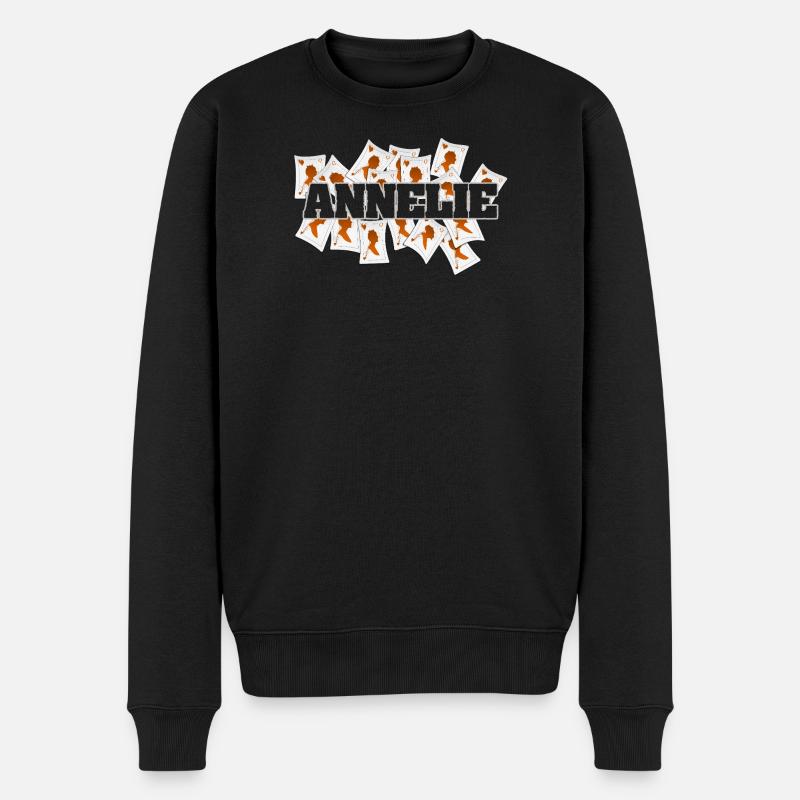 Annelie - Pull Premium bio Homme - noir