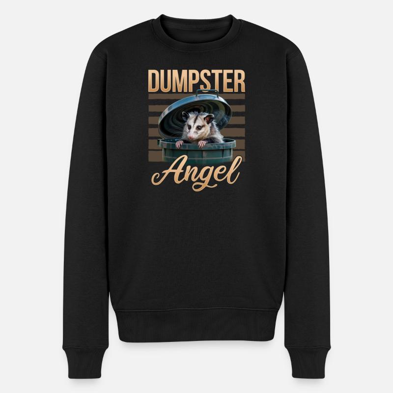 Drôle d’opossum - Pull Premium bio Homme - noir