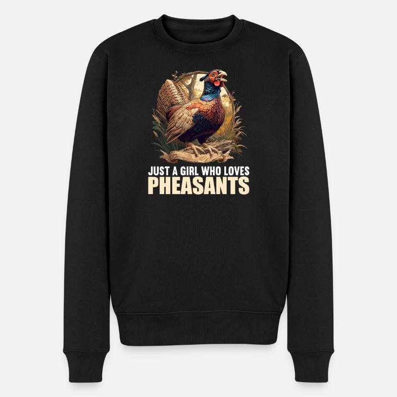 Faisans Faisan - Pull Premium bio Homme - noir