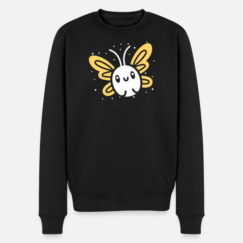 Luciole - Pull Premium bio Homme - noir