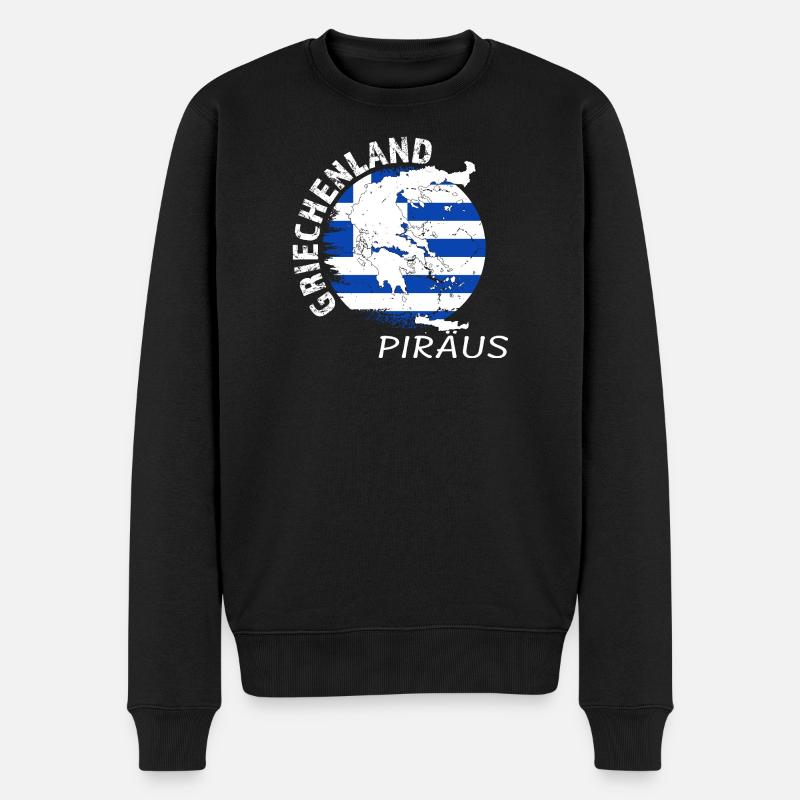 Pirée - Pull Premium bio Homme - noir