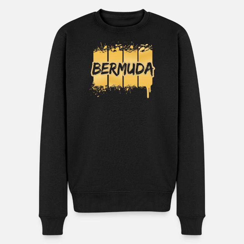Bermudes Bermudes - Pull Premium bio Homme - noir
