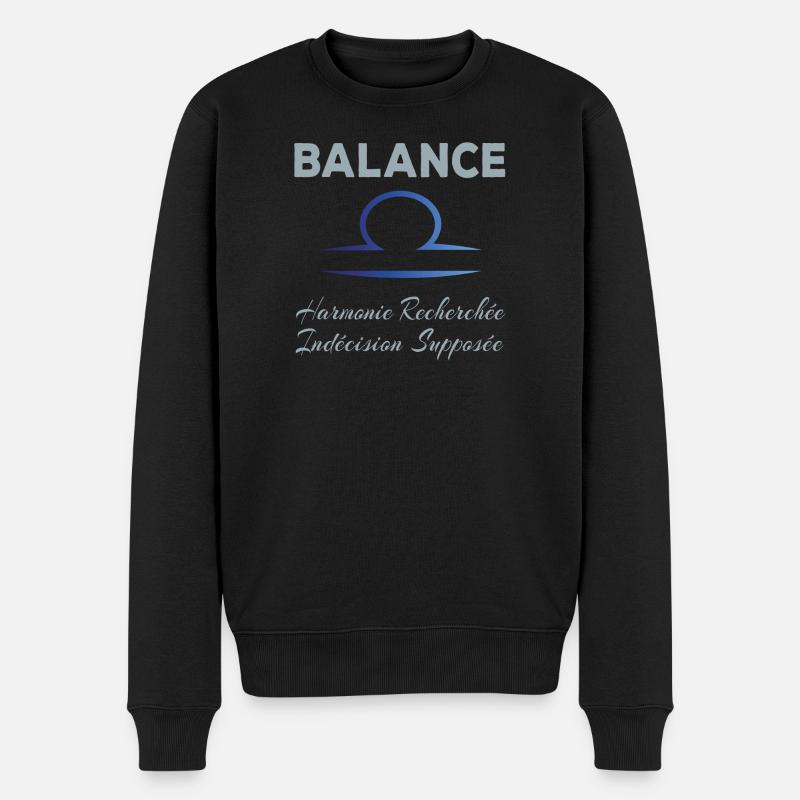 Balance - Pull Premium bio Homme - noir