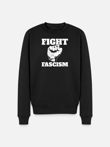 Lutte contre le fascisme Antifascisme - Pull Premium bio Homme - noir