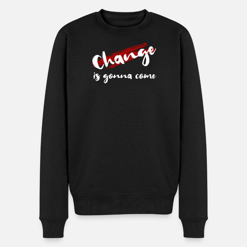 Changement - Pull Premium bio Homme - noir