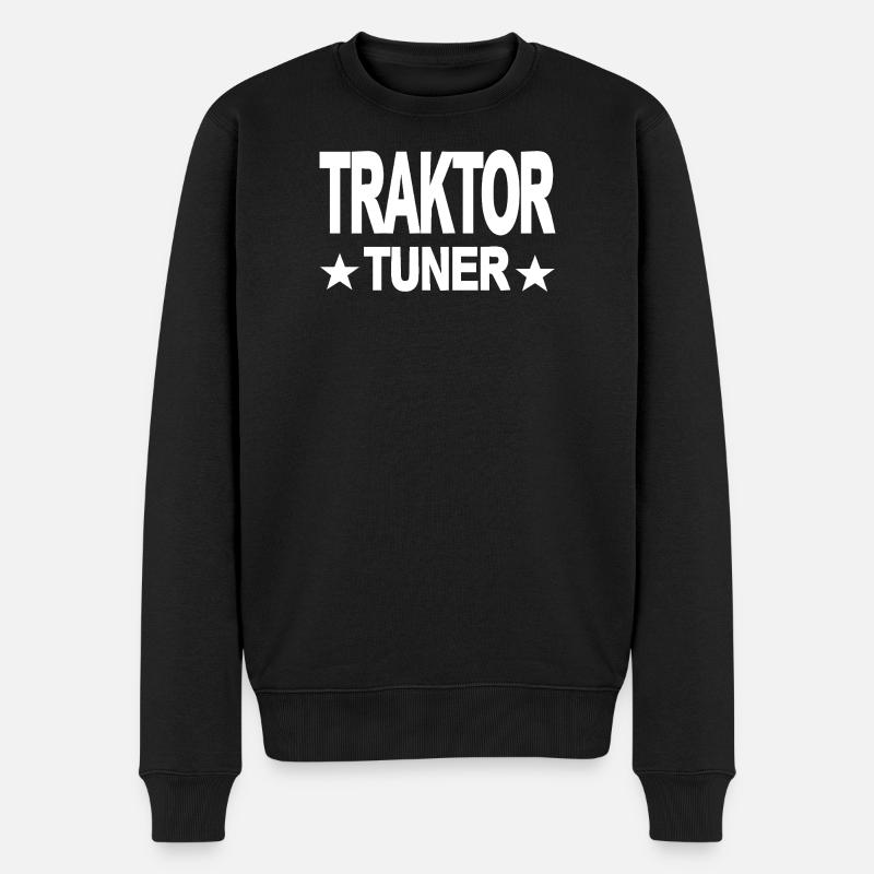 Tracteur - Pull Premium bio Homme - noir