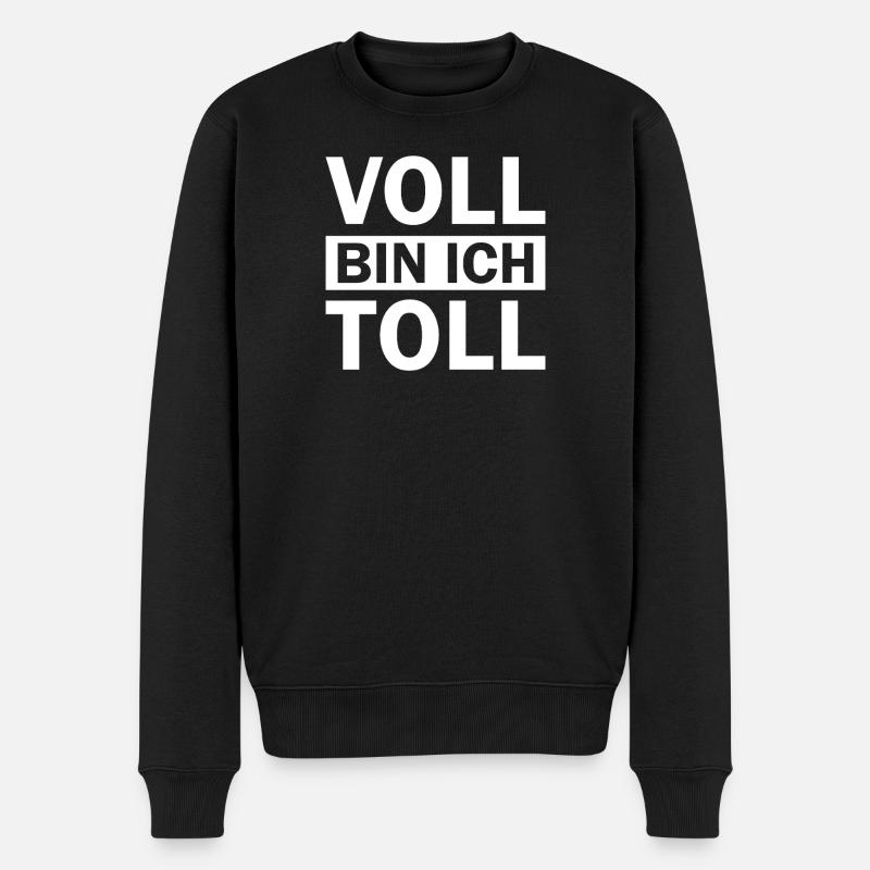 Je vais super bien - Pull Premium bio Homme - noir