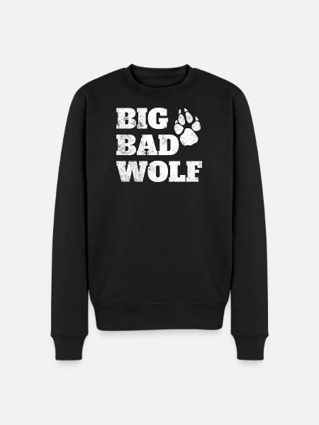 Bad Wolf Halloween Costume Bad Wolf - Men's Premium Organic Jumper - black