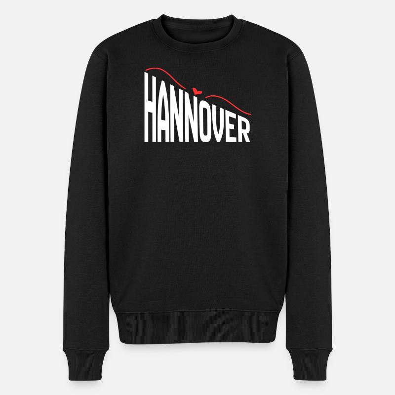 Hanovre - Pull Premium bio Homme - noir