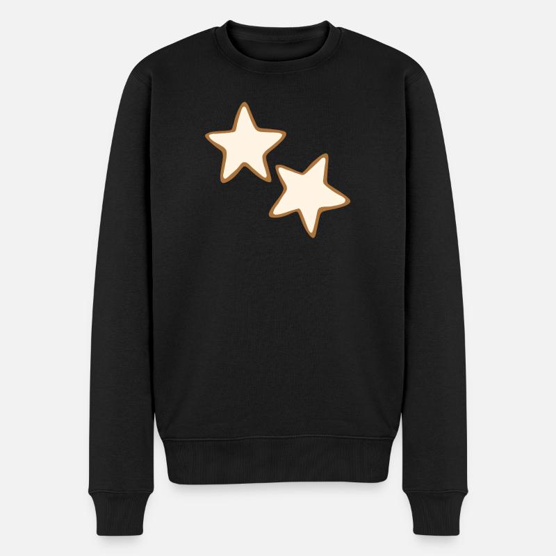 Biscuits Cinnamon Star - Pull Premium bio Homme - noir