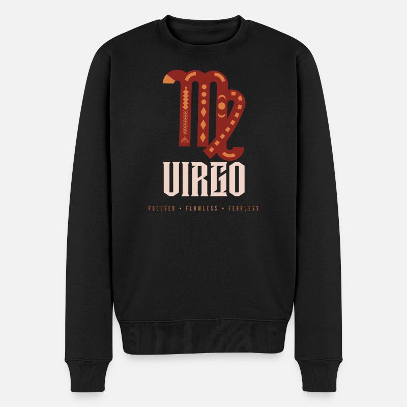 Vierge - Pull Premium bio Homme - noir