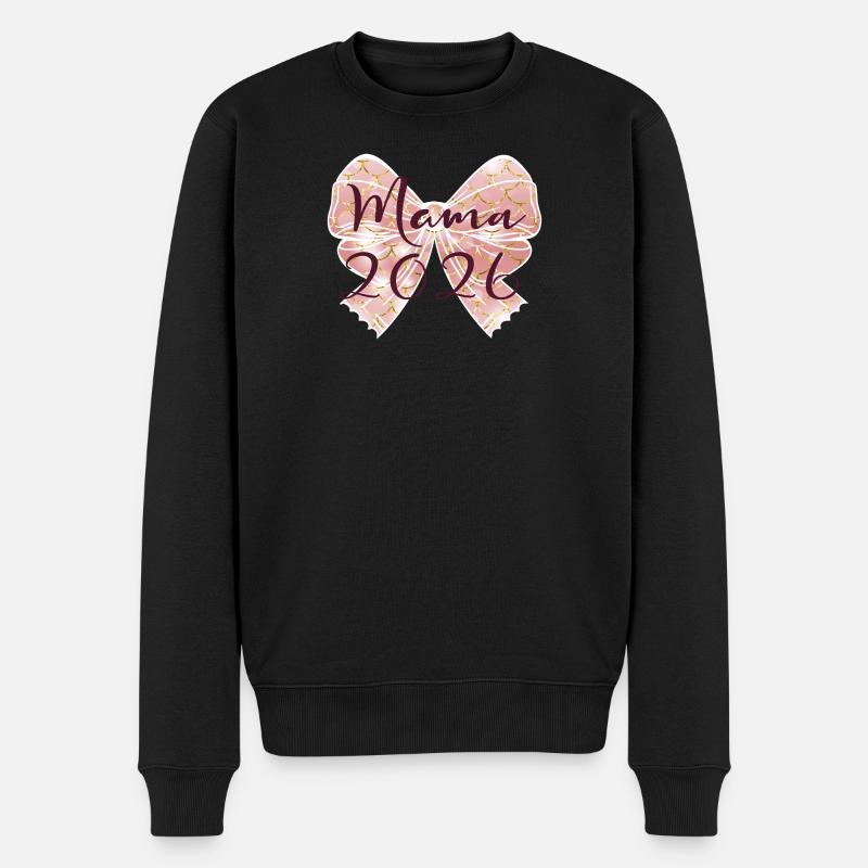 Coquette Mama 2026 - Männer Premium Bio Pullover - Schwarz