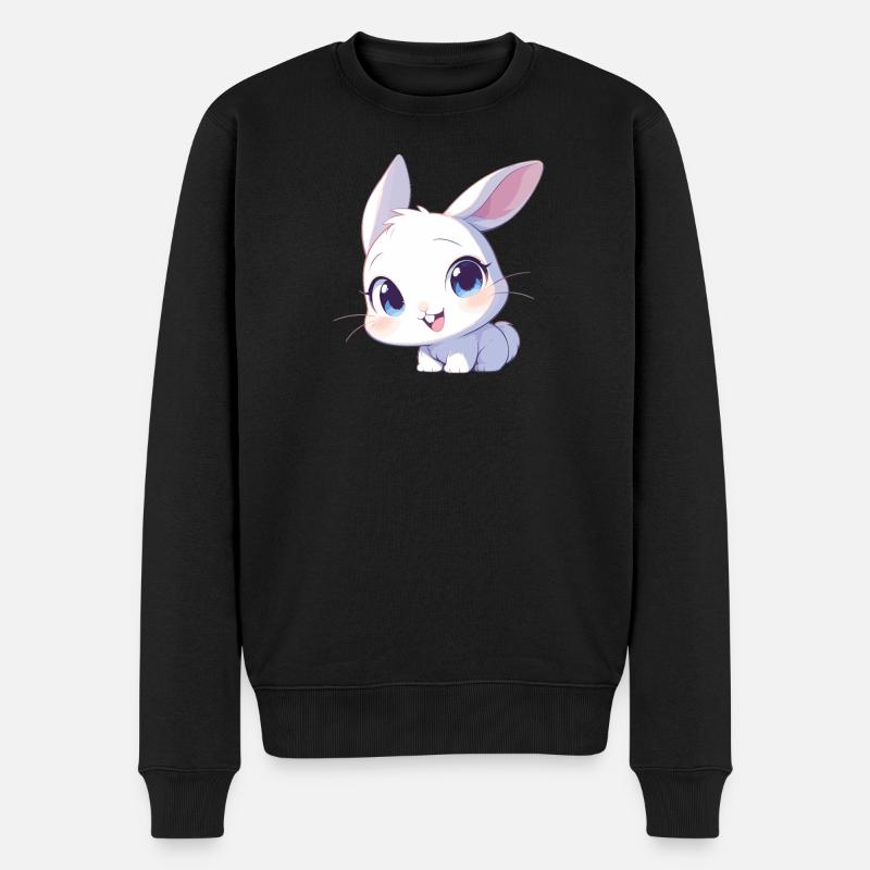 Lapin Lapin - Pull Premium bio Homme - noir