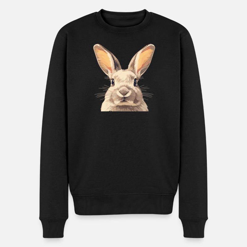 Lapin Lapin - Pull Premium bio Homme - noir